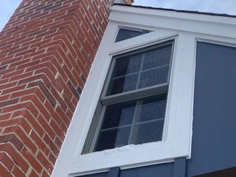 siding after